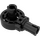 LEGO Black Technic Click Rotation Bushing with Two Pins (47455)