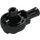 LEGO Black Technic Click Rotation Bushing with Two Pins (47455)