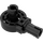 LEGO Schwarz Technic Click Rotation Buchse mit Zwei Pins (47455)