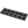 LEGO Svart Technic Plate 2 x 6 med Hull (32001)