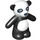 LEGO Black Teddy Bear with Panda Outfit (16203 / 67681)