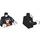 LEGO Schwarz The Penguin Torso (973 / 76382)