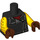 LEGO Black The Shocker Minifig Torso (973 / 88585)