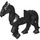 LEGO Zwart Thestral Paard (1167 / 39652)