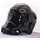 LEGO Schwarz TIE Fighter Pilot Helm mit TIE Defender Muster (87556 / 88103)