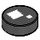 LEGO Noir Tuile 1 x 1 Rond avec BrickHeadz Eye (31468 / 102487)