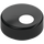 LEGO Black Tile 1 x 1 Round with White Circle (35380 / 47182)