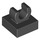 LEGO Black Tile 1 x 1 with Clip (Raised &quot;C&quot;) (15712 / 44842)