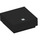 LEGO Black Tile 1 x 1 with Dot Design with Groove (3070)
