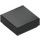 LEGO Black Tile 1 x 1 with Groove (3070 / 30039)