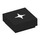 LEGO Noir Tuile 1 x 1 avec Star avec rainure (3070 / 104367)