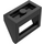 LEGO Noir Tuile 1 x 2 avec Manipuler (2432)