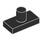 LEGO Noir Tuile 1 x 2 avec Minifigure Neck Connecteur (24445)