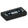 LEGO Noir Tuile 1 x 2 avec Video Cassette Tape avec rainure (3069 / 53285)