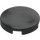 LEGO Black Tile 2 x 2 Round with &quot;X&quot; Bottom (4150)