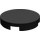 LEGO Black Tile 2 x 2 Round with &quot;X&quot; Bottom (4150)