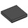 LEGO Black Tile 2 x 2 with Groove (3068)