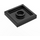 LEGO Noir Tuile 2 x 2 avec rainure (3068 / 88409)