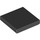 LEGO Black Tile 2 x 2 with Groove (3068 / 88409)