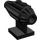 LEGO Noir Tuile 2 x 2 avec Moteur d&#039;avion (30358)