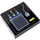 LEGO Noir Tuile 2 x 2 avec Radio Equipment  Autocollant avec rainure (3068)