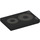 LEGO Black Tile 2 x 3 with 2 Cooktops (26603 / 78502)