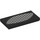 LEGO Black Tile 2 x 4 with Dots Left (77414 / 87079)