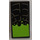 LEGO Black Tile 2 x 4 with Stone Outline and Lime Bubbling Slime Sticker (87079)