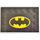LEGO Zwart Tegel 4 x 6 met Studs Aan 3 Edges met Batman logo Aan Zwart Background Sticker (6180)