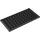 LEGO Black Tile 6 x 12 with Studs on 3 Edges (6178)