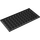 LEGO Schwarz Fliese 6 x 12 mit Bolzen auf 3 Edges (6178)