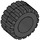 LEGO Noir Pneu Ø21 x 12 - Offset Bande de roulement Petit Large avec bande de roulement biseautée (60700)