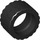 LEGO Black Tire Ø24 x 14 Shallow Tread (Tread Small Hub) with Band around Center of Tread (24341 / 89201)