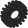 LEGO Black Tire 43 x 11 (17 mm Inside Diameter) (3634)