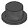 LEGO Noir Haut Chapeau avec Scratches (3878 / 12639)