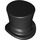 LEGO Black Top Hat with Upturned Brim (27149)