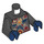 LEGO Black Tormak - Black Outfit Minifig Torso (973 / 76382)