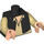 LEGO Nero Busto per Han Solo, open Gilet con Beige Maglietta (76382 / 88585)