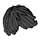 LEGO Black Tousled Hair Swept Left (18226 / 87991)