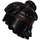 LEGO Black Tousled Mid-Length Hair with Top Knot Bun with Dark Brown Headband (25750)