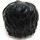 LEGO Schwarz Zerzaust Kurz Messy Haar (36762)