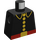 LEGO Zwart  Town Torso zonder armen (973)