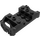 LEGO Black Train Wheel Holder with Pin Slots (38339)