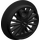 LEGO Black Train Wheel Large Ø30 with Axlehole and Pinhole with Flange