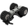 LEGO Zwart Tricycle met Dark Grijs Chassis en Wit Wielen