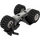 LEGO Black Tricycle with Dark Gray Chassis and White Wheels