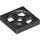 LEGO Noir Turntable 2 x 2 assiette Base (3680)