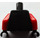 LEGO Noir UFO Droid Rouge Torse (973 / 73403)