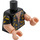 LEGO Svart Vacation Batman Minifigur Kropp (973 / 16360)