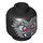 LEGO Black Vampire Bat Head (Safety Stud) (3626 / 10892)